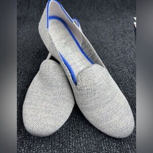 Rothy’s Blue and Gray Slip-On Shoes
